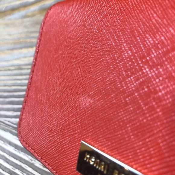 Henri Bendel Red Wallet and Case - Picture 7 of 9